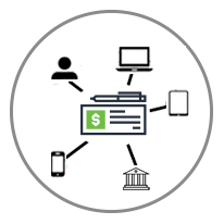 Invoice routing and approval icon